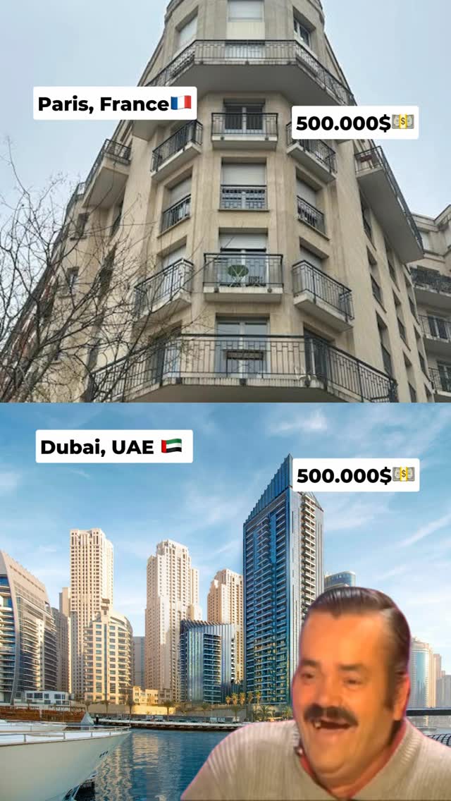 €500,000: Madrid vs Dubai 👀