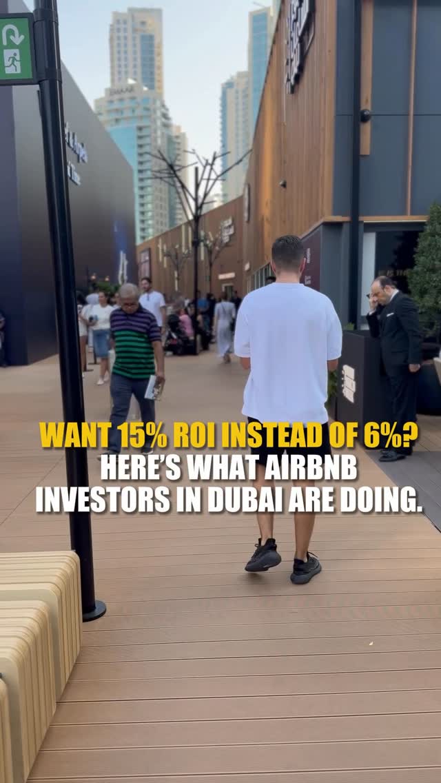 Dubai is one of the few global markets where short‑term rent