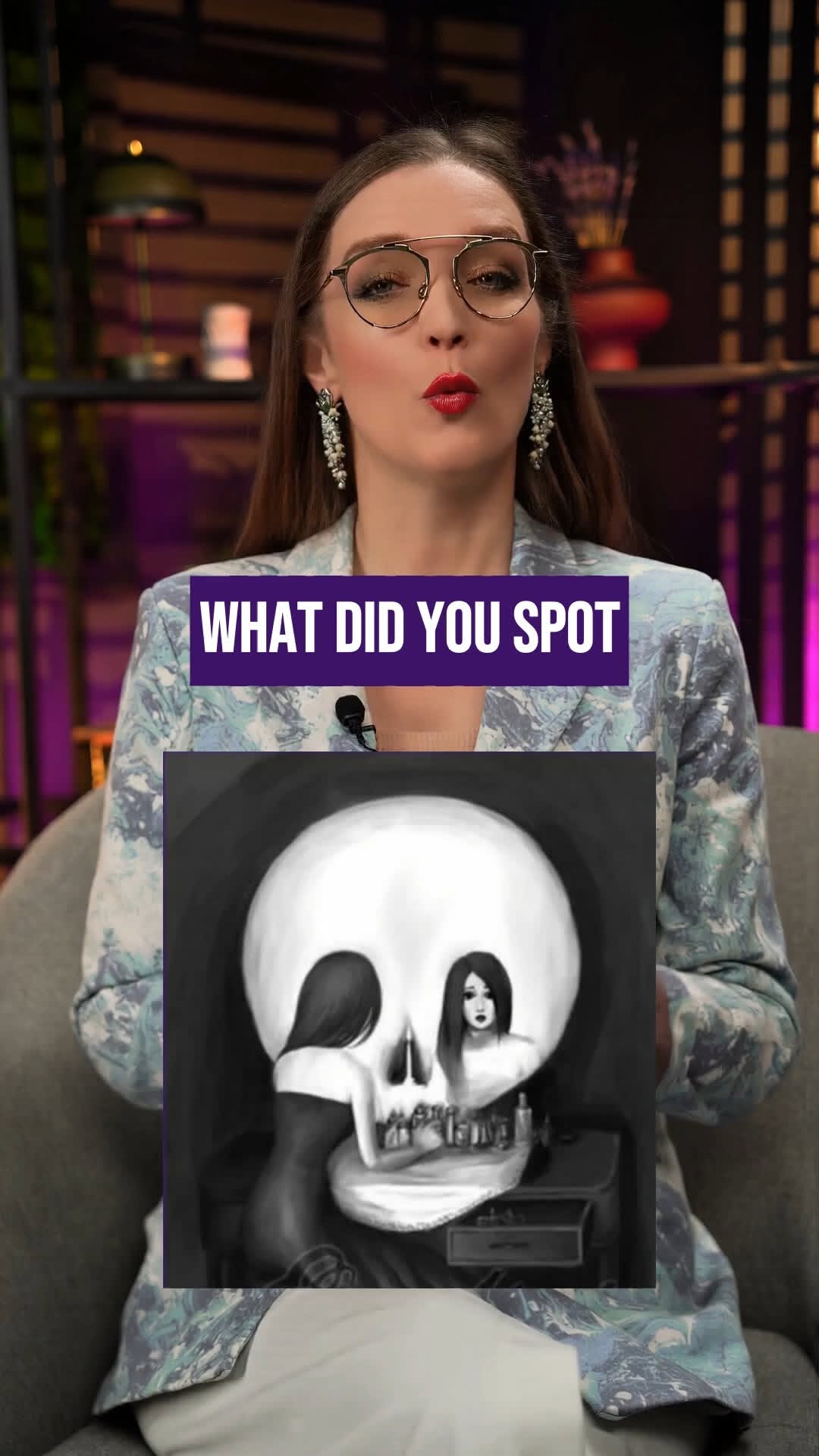 🧬 Psychological Test: What Do You See First — Skull or Woman