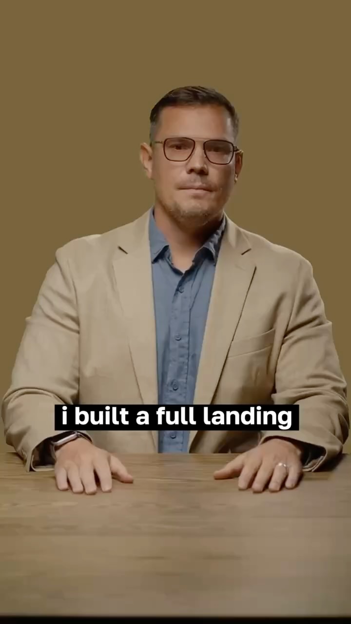 Creating a landing page in 12 minutes using AI: Use ChatGPT 