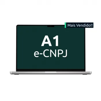Certificado Digital e- CNPJ A1 | Arquivo 1 Ano