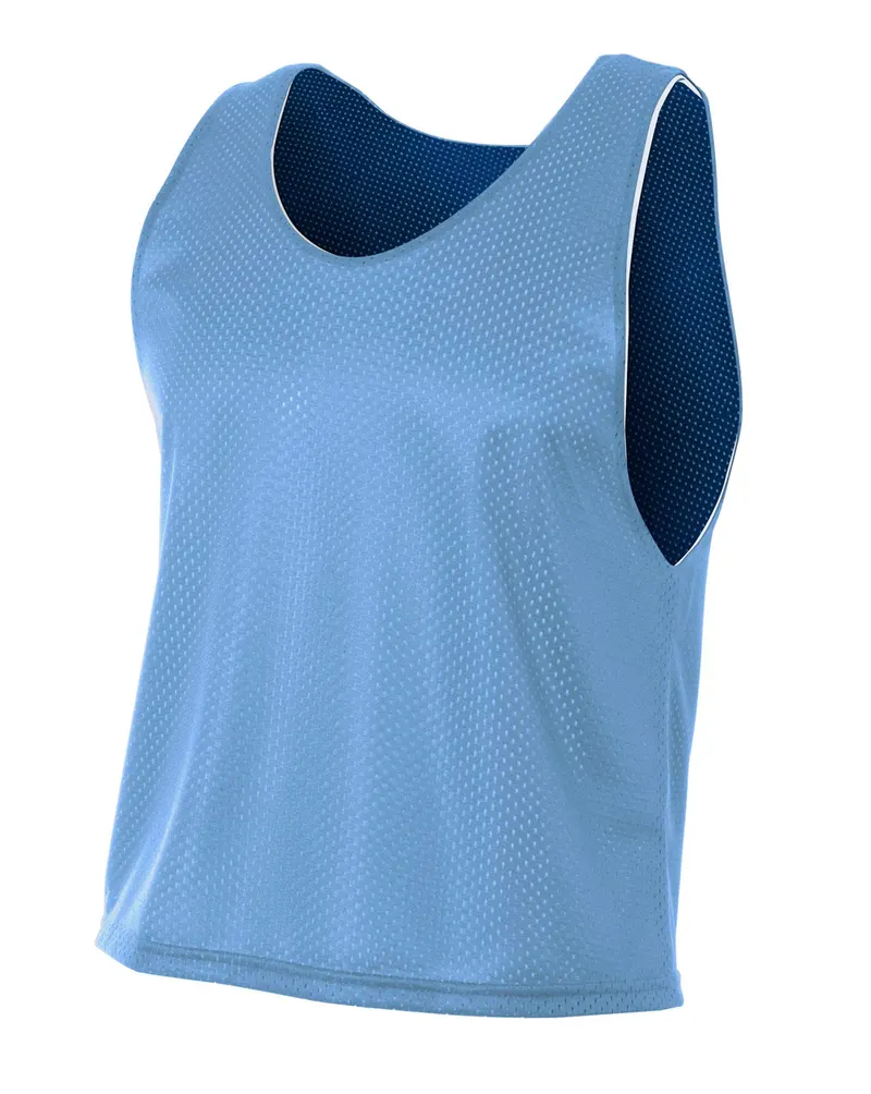 A4 Lacrosse Reversible Practice Jersey in LT BLUE/NAVY — A4