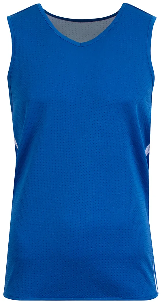 A4 Wave Single-Ply Reversible Jersey in ROYAL/WHITE — A4