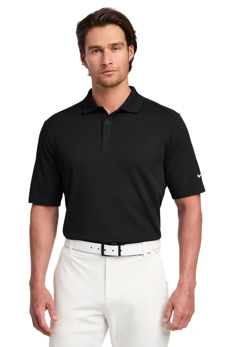 Nike Dri-FIT Classic Polo.  267020 in Black — Nike