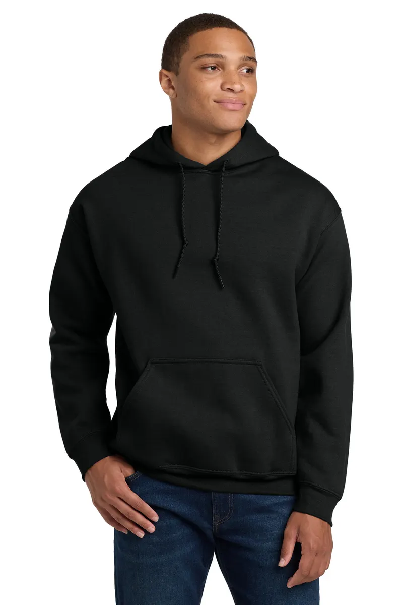 Gildan® - Heavy Blend Hooded Sweatshirt.  18500 in Black — Gildan