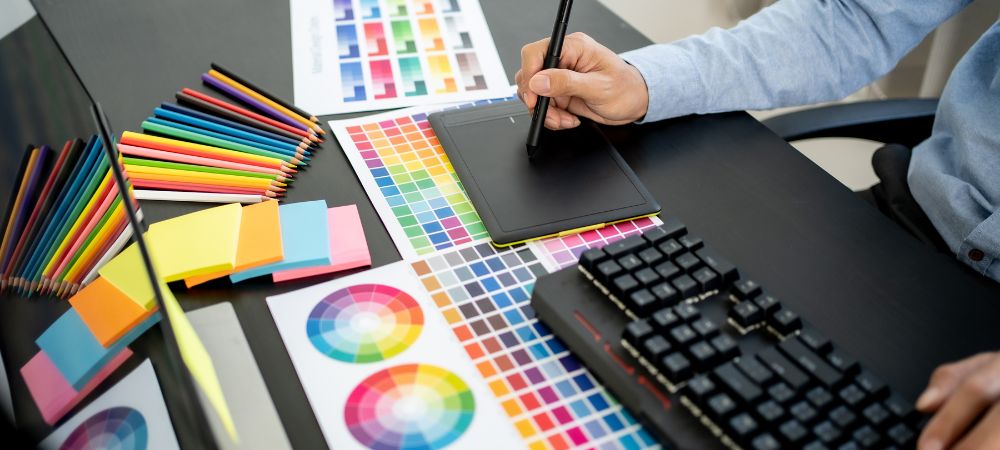 What is the importance of color theory in graphic design?