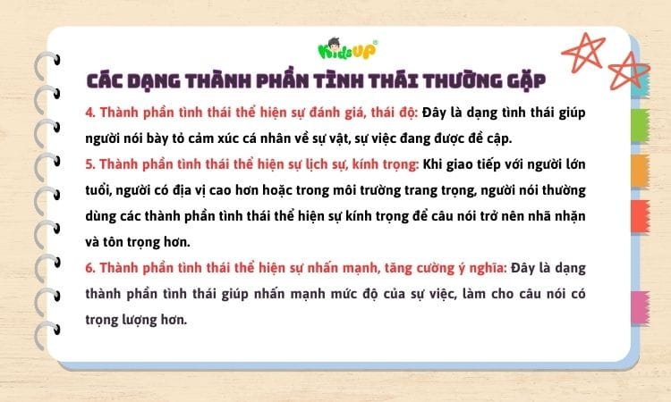 Tác dụng của thành phần tình thái Gallery 1