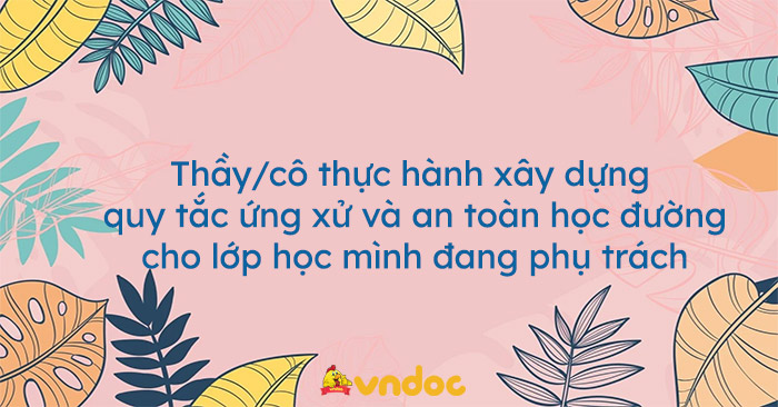 Xây dựng Quy tắc Ứng xử và An toàn Học đường Hiệu Quả cho Lớp Học Gallery 1