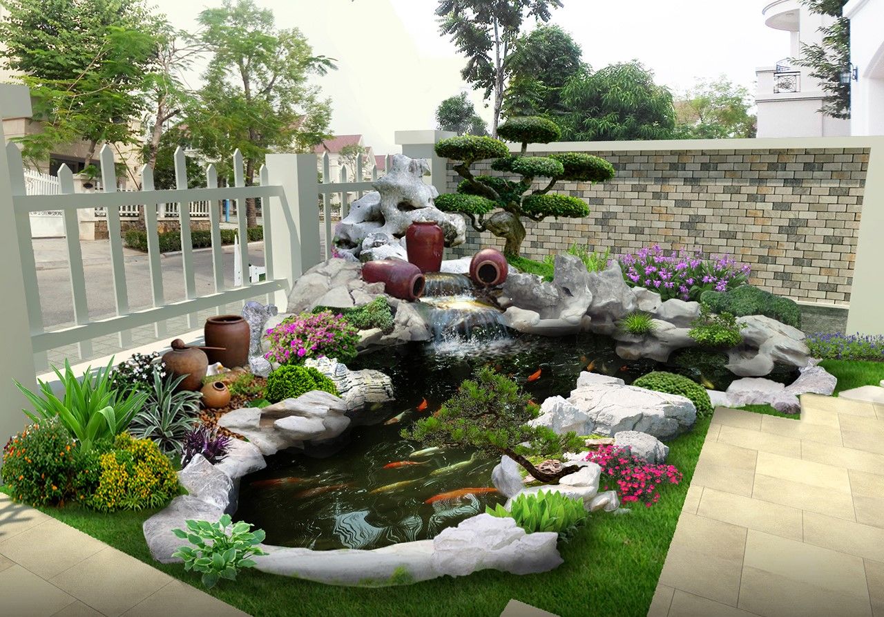 Cách Làm Hồ Cá Koi Gallery 1