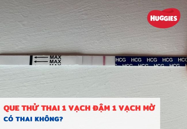 1 Vạch Đậm 1 Vạch Nhạt Có Thai Không?