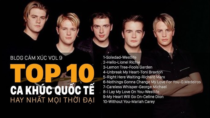 Top 10 Bài Hát Hay Nhất Thế Giới Gallery 1