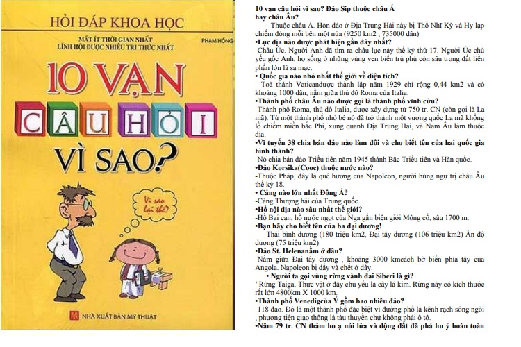 10 Vạn Câu Hỏi Vì Sao Cho Bé PDF