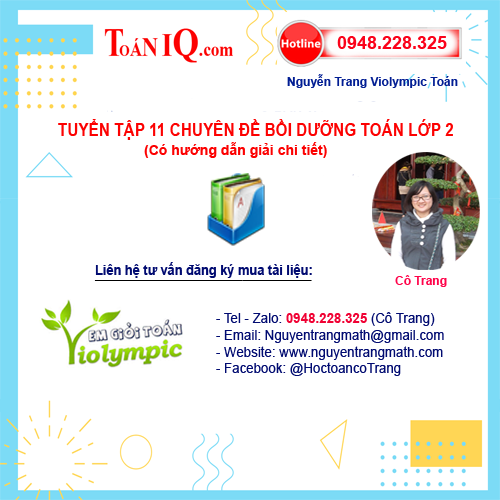 11 Chuyên Đề Toán Lớp 2