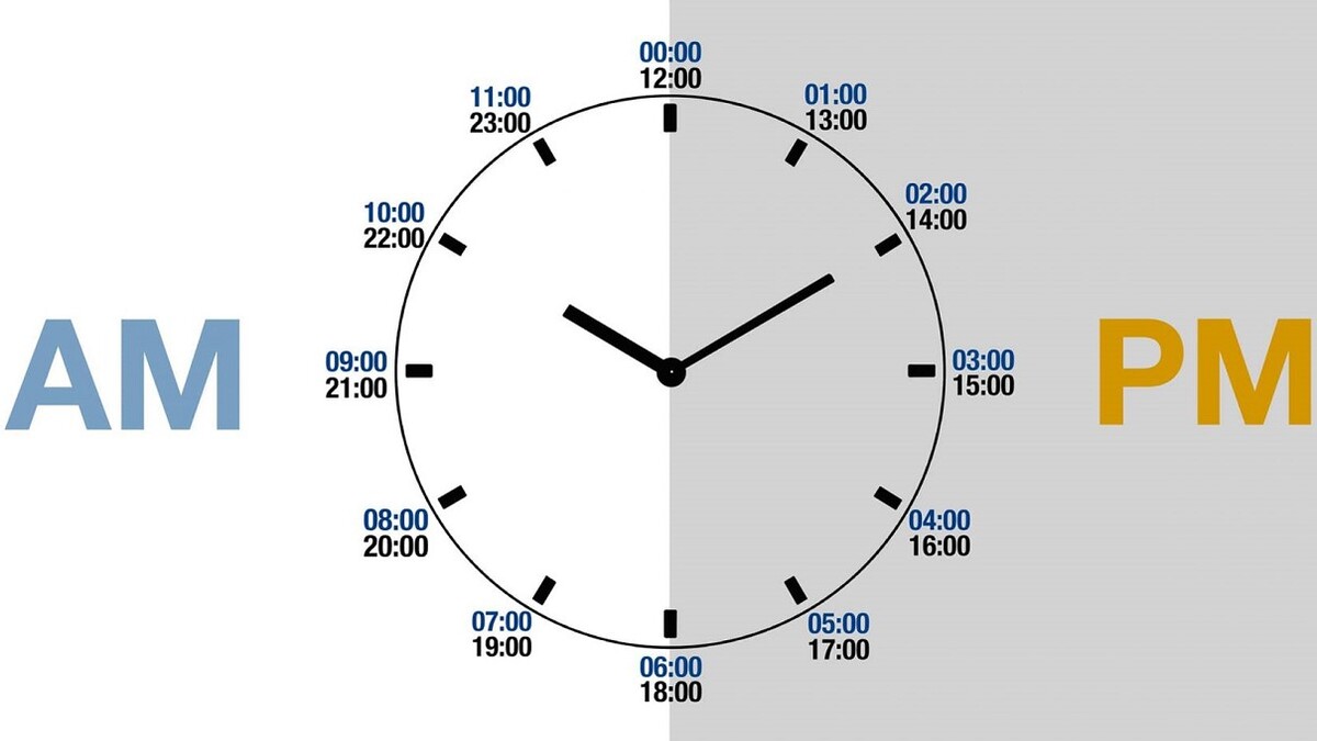 12 AM là sáng hay tối?