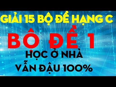 15 Bộ Đề Thi Bằng C