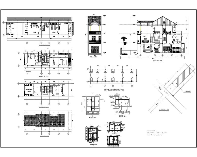 Bản vẽ cầu thang 3 vế: Hướng dẫn chi tiết và mẫu thiết kế Gallery 2