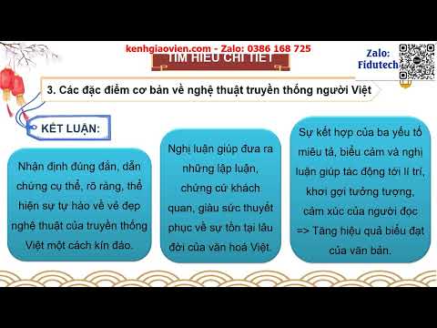 Soạn Văn 10: 10 Bài Nghệ Thuật Truyền Thống Của Người Việt Gallery 2