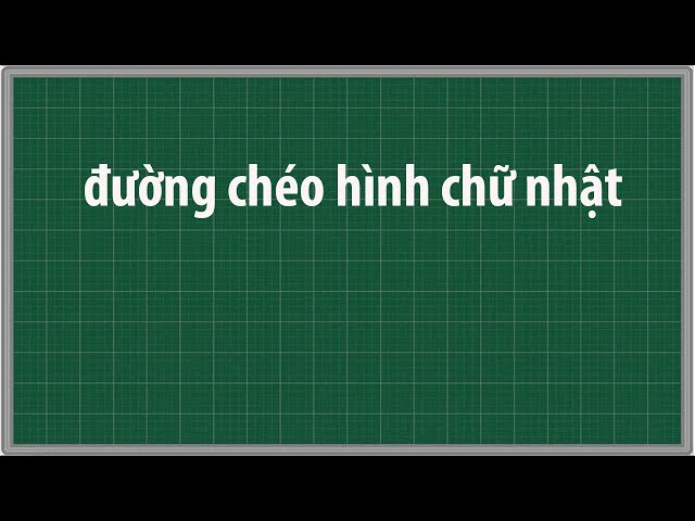 Hai đường chéo hình chữ nhật có vuông góc không? Gallery 2