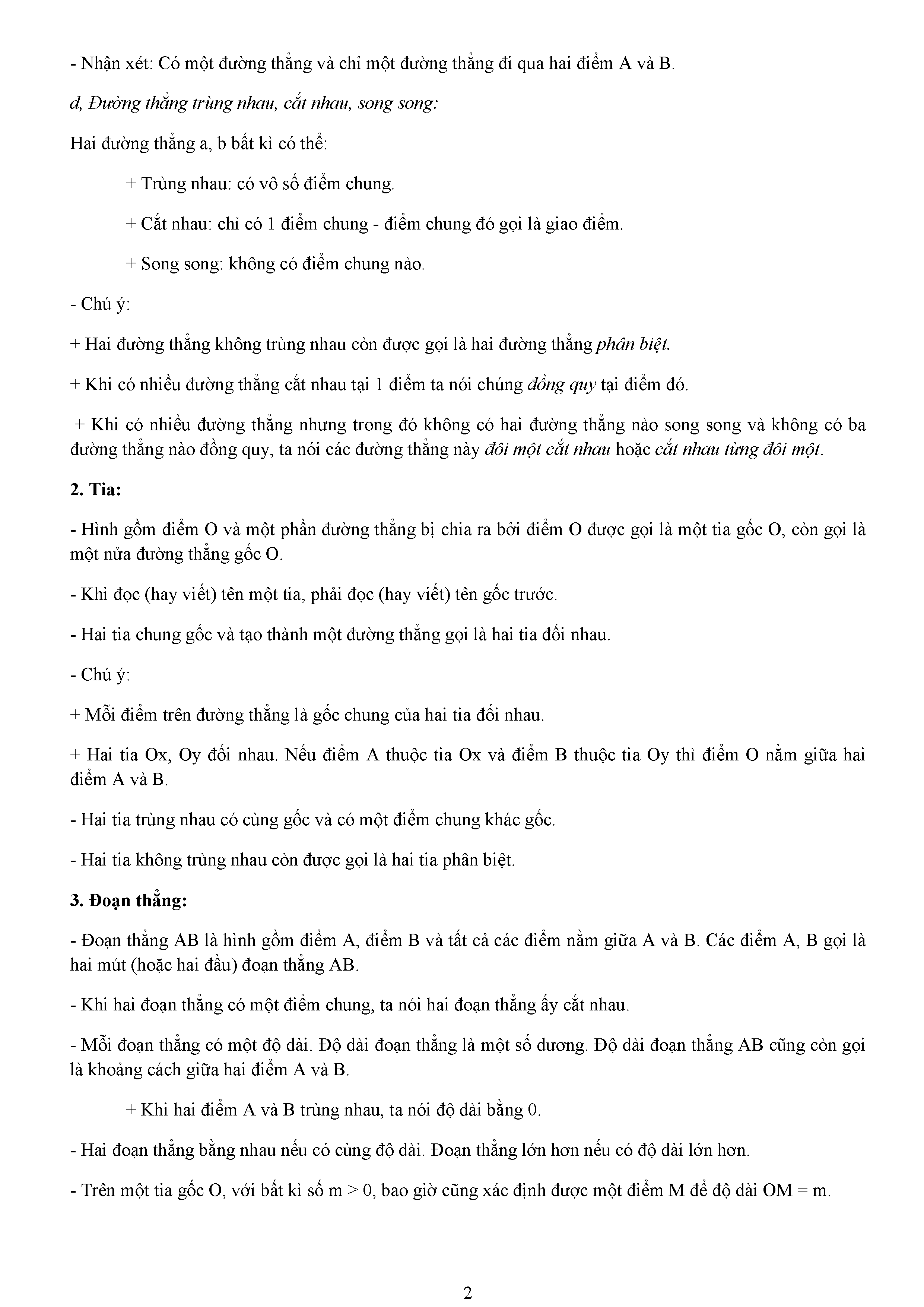 Tổng hợp kiến thức Hình học lớp 6 Gallery 2