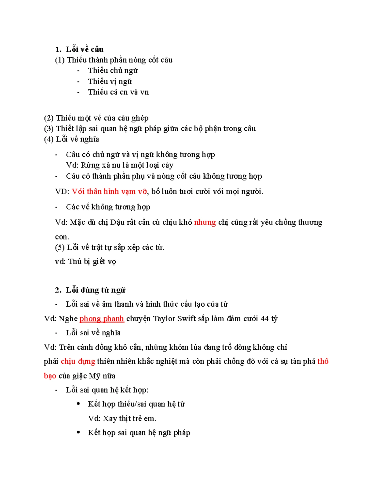 Các Lỗi Sai Thường Gặp Về Câu Trong Tiếng Việt Gallery 2
