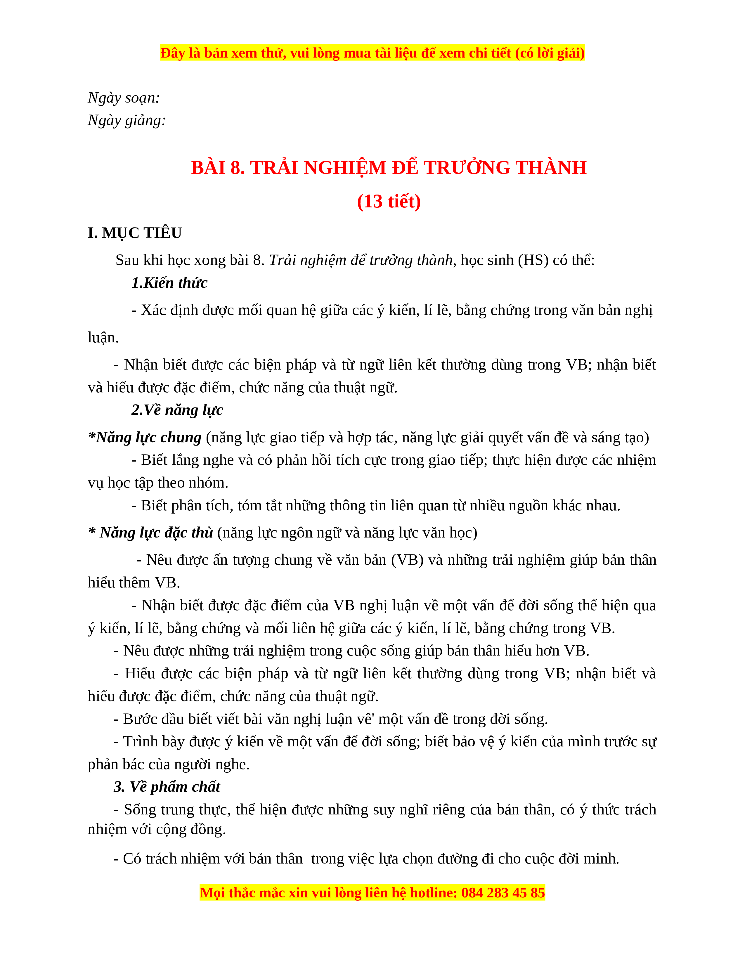 8 Trải Nghiệm Để Trưởng Thành Gallery 2
