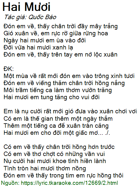 20 Em Tung Tăng Cho Vui Đời