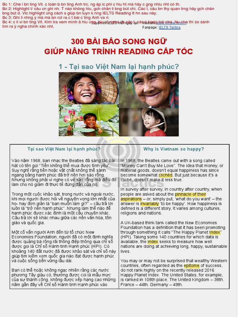 300 Bài Báo Song Ngữ Anh Việt PDF Gallery 2