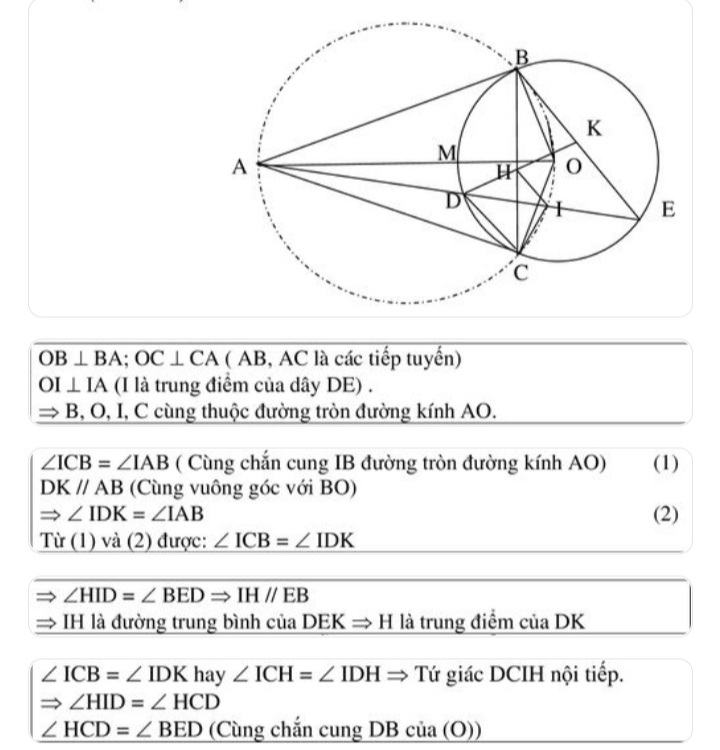 Cách Chứng Minh 4 Điểm Cùng Thuộc Một Đường Tròn Gallery 1