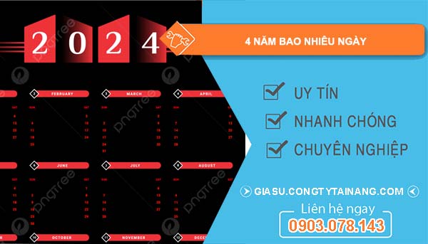 4 Năm Liên Tiếp Có Bao Nhiêu Ngày? Gallery 2