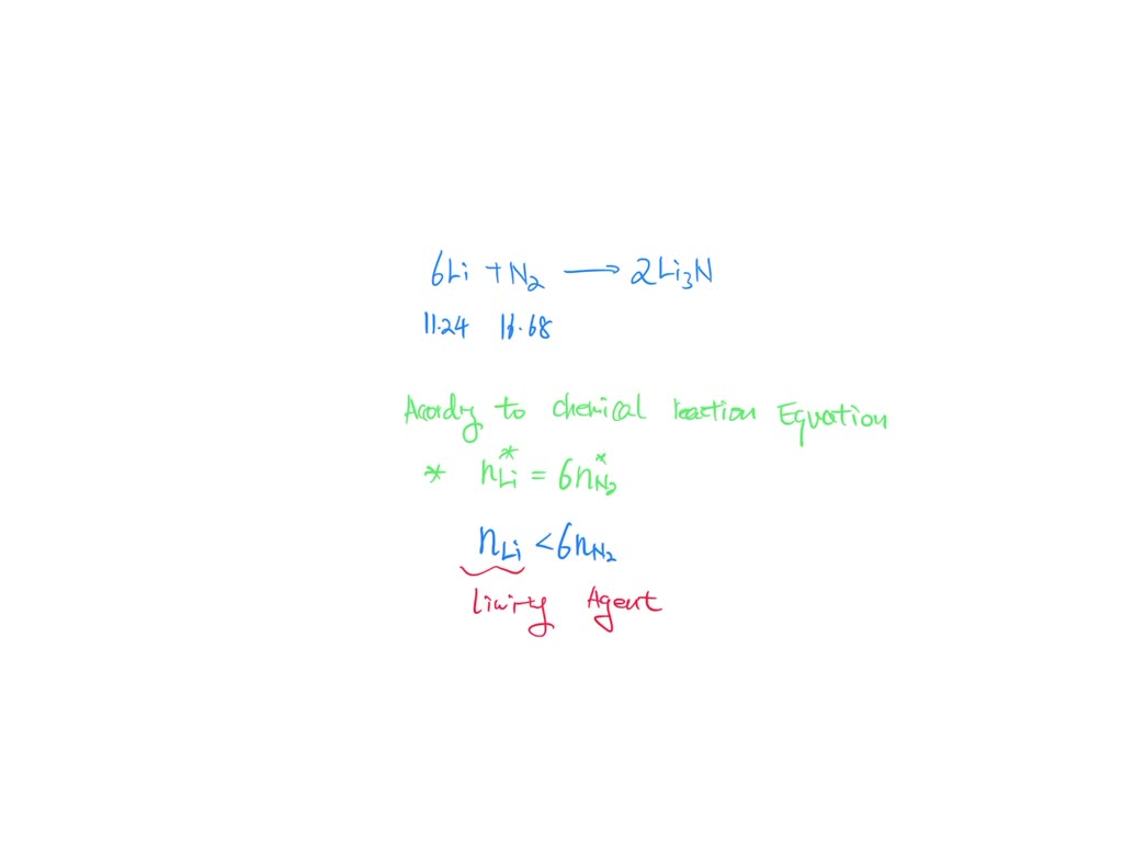 Phản ứng 6Li + N2 → 2Li3N Gallery 2