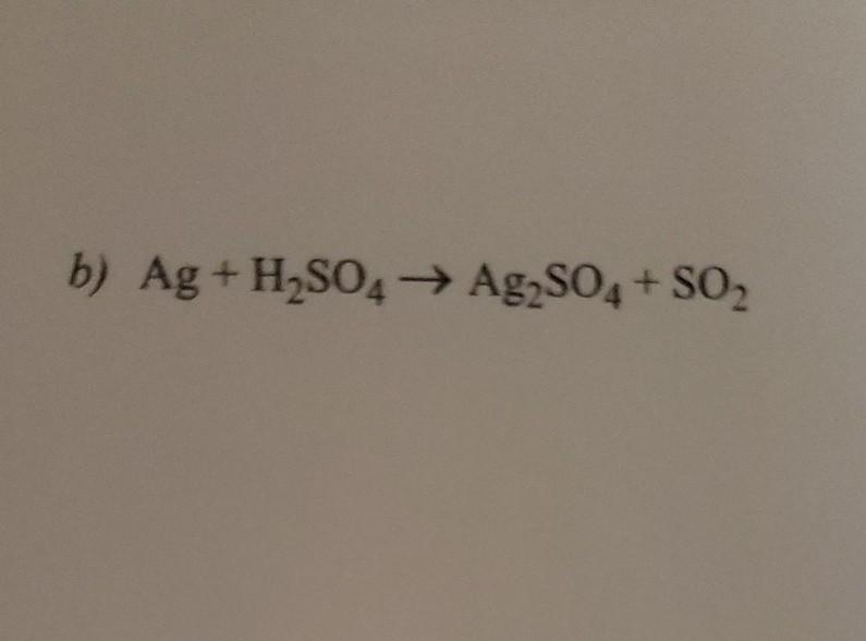 Ag + H2SO4: Phản ứng và sản phẩm