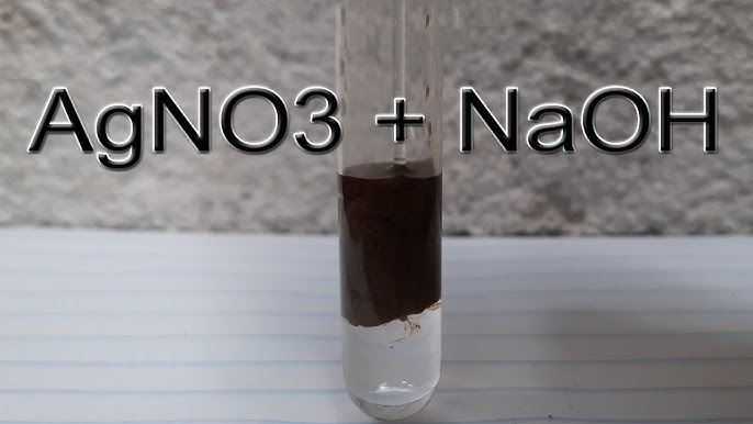 Hiện tượng phản ứng AgNO3 + NaOH