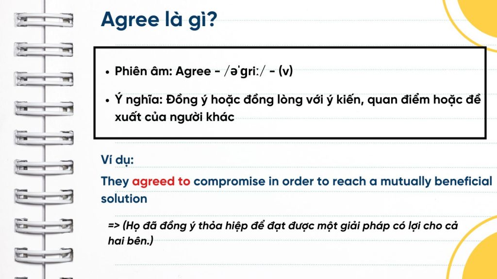 Agree With Là Gì? Gallery 2