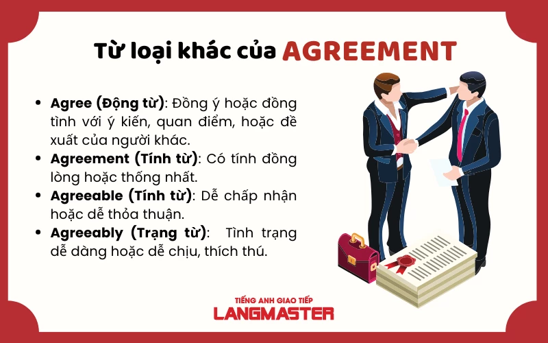 Agreement đi với giới từ gì? Gallery 2