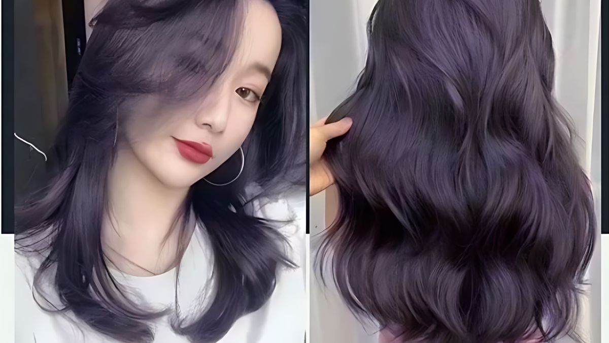 Tóc Màu Tím Khói Trầm: Xu Hướng Màu Tóc Thu Hút Mọi Ánh Nhìn Gallery 2