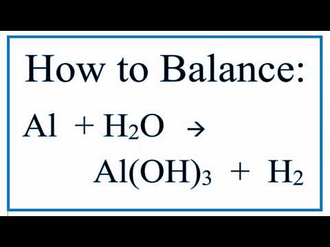 Phản ứng của Al và H2O