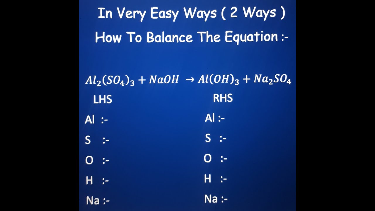 Cân bằng phương trình Al2(SO4)3 + NaOH = Al(OH)3 + Na2SO4 Gallery 2