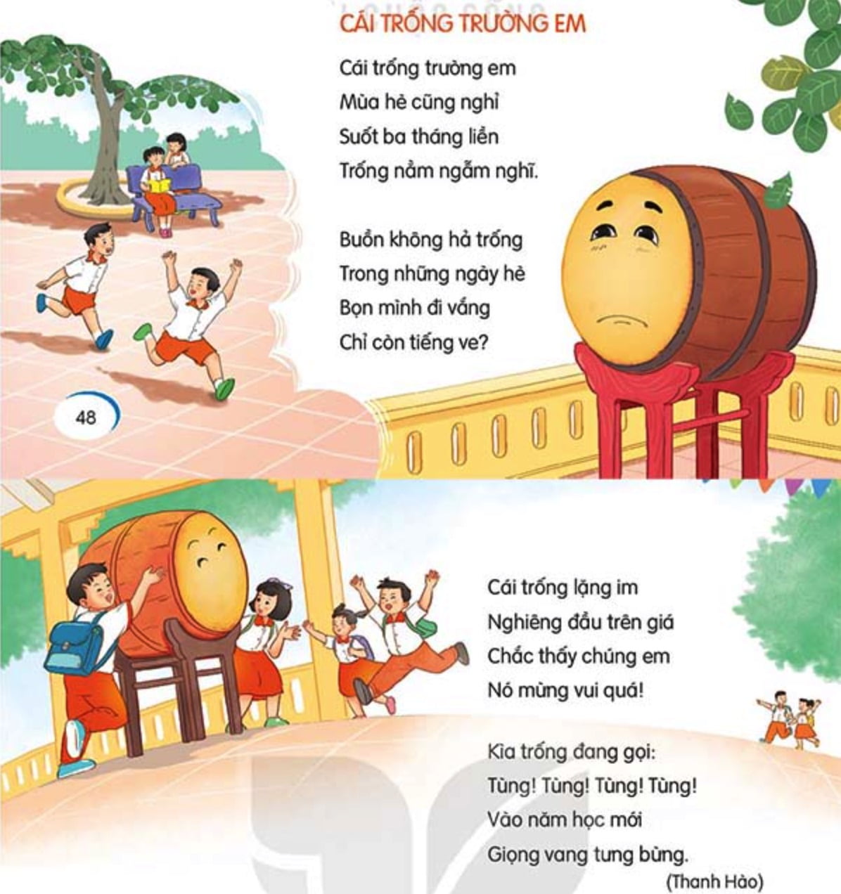 Tả cái trống trường em lớp 4 ngắn nhất Gallery 2