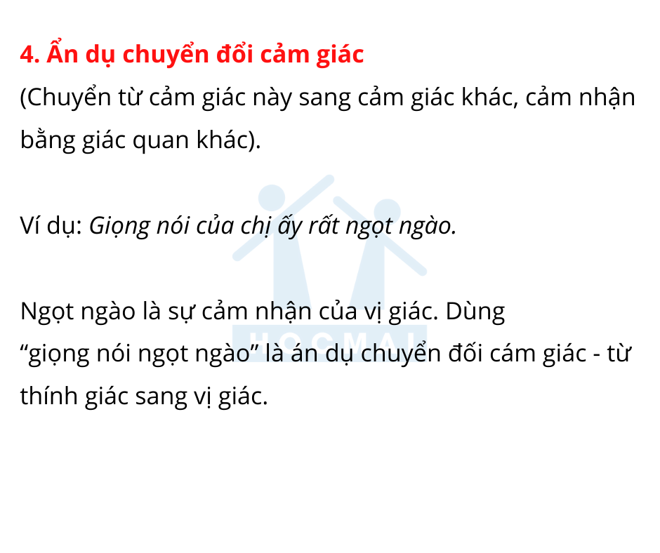 Ẩn dụ chuyển đổi cảm giác là gì? Bí quyết sử dụng hiệu quả