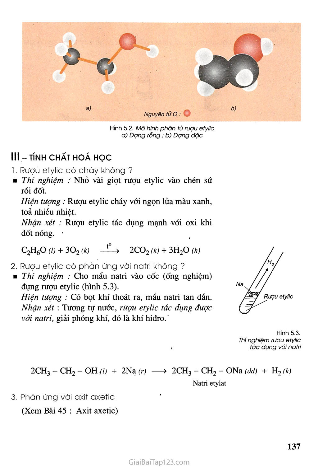 Điều chế Natri Etylat từ Ancol Etylic