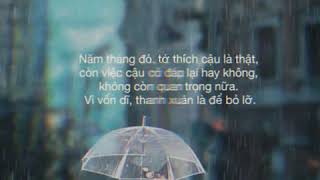 Anh từng đã nói sẽ tốt thôi anh chịu đựng giỏi lắm mà