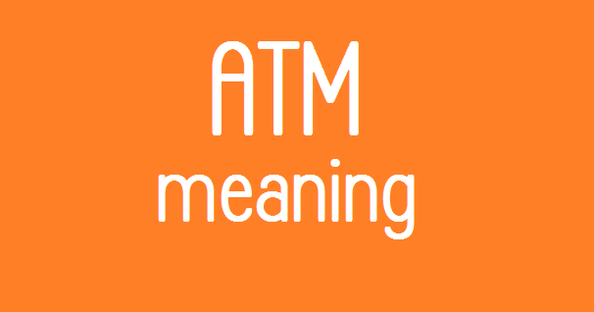 ATM viết tắt tiếng Anh là gì? Gallery 2