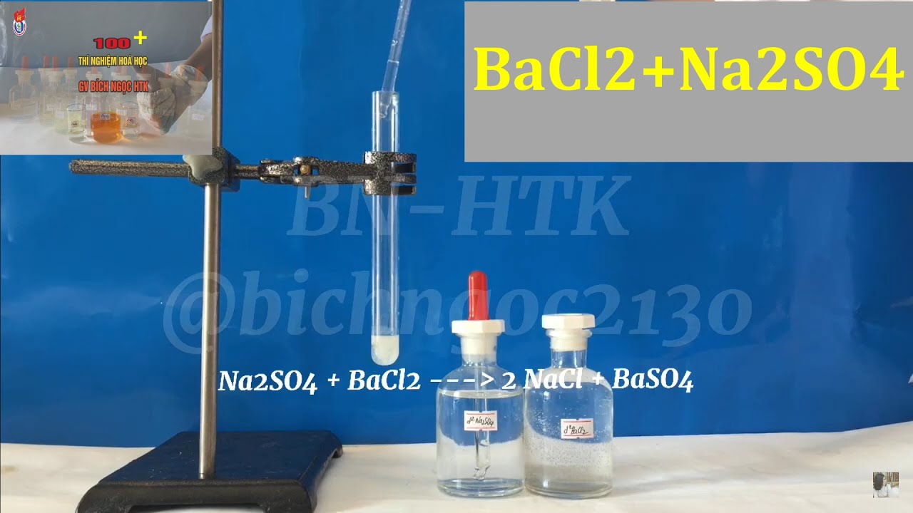 BaCl2 tác dụng với Na2SO4
