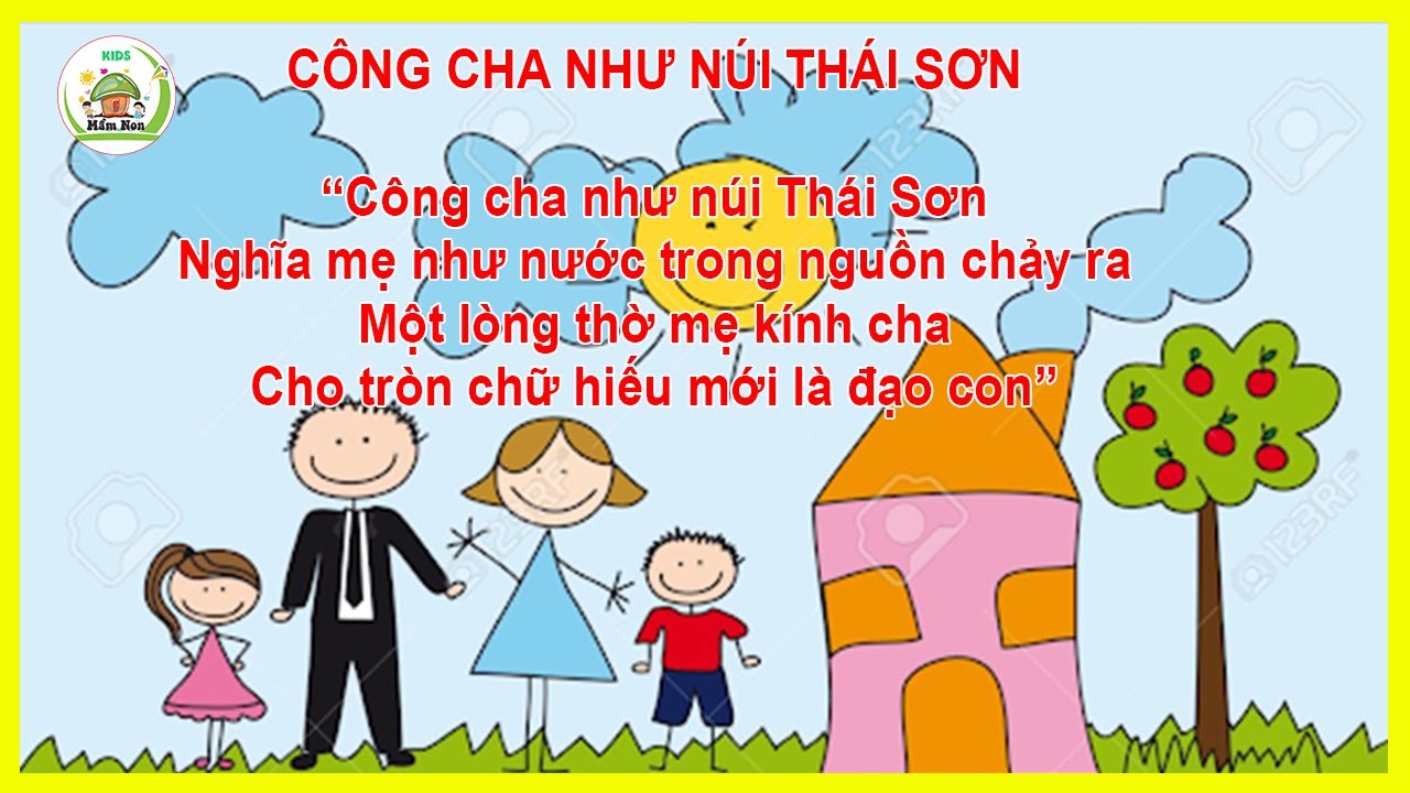 Công Cha Như Núi Thái Sơn