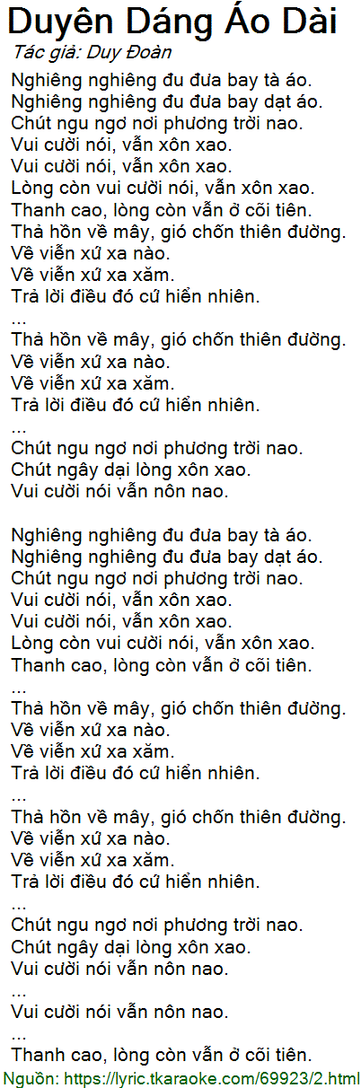 Áo Dài Duyên Dáng