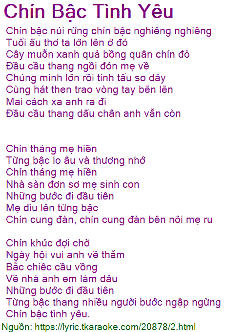 Chín Bậc Tình Yêu