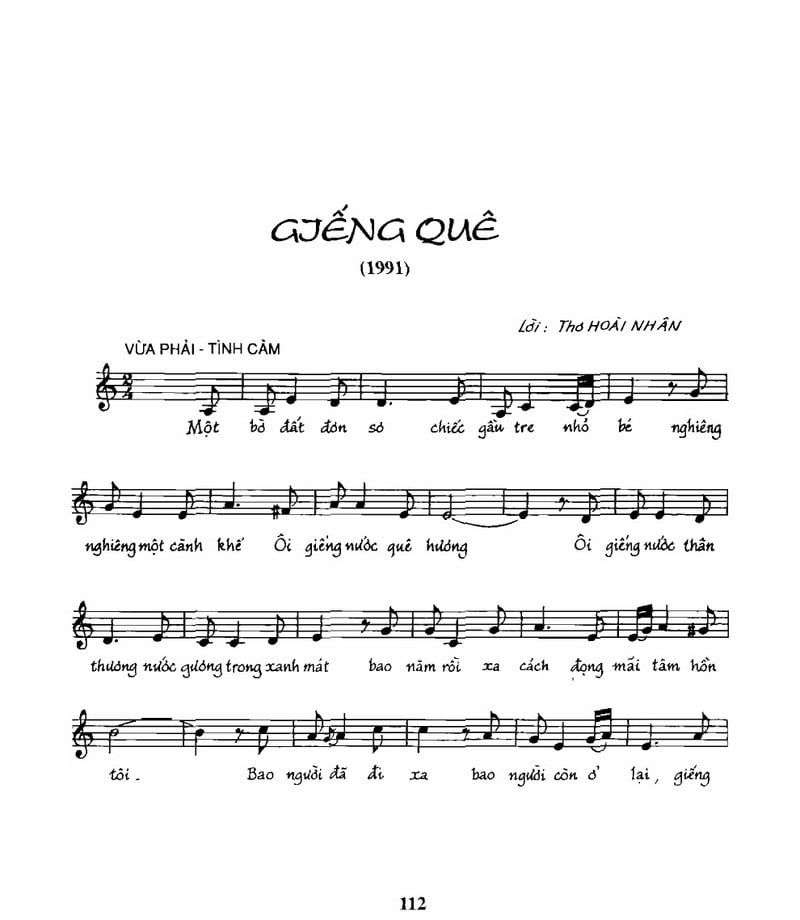 Giếng Quê - Bài Hát Về Tình Yêu Quê Hương