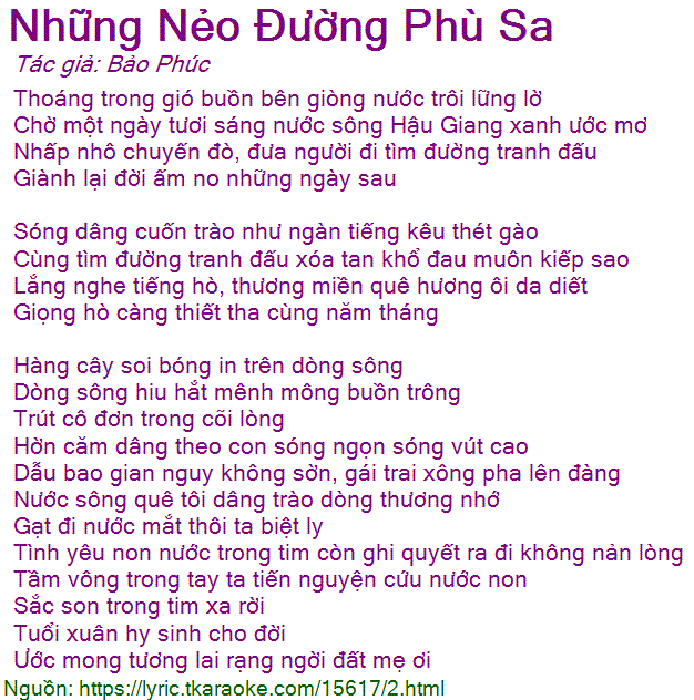 Những Nẻo Đường Phù Sa
