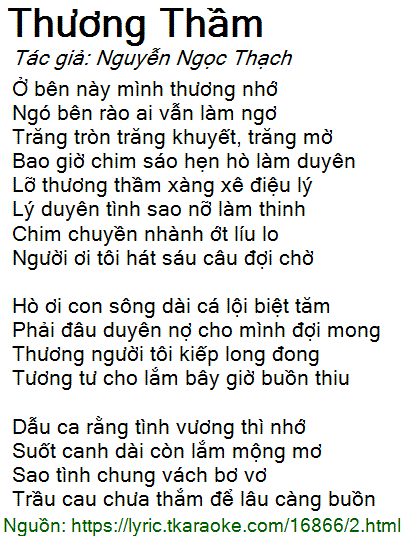Thương Thầm