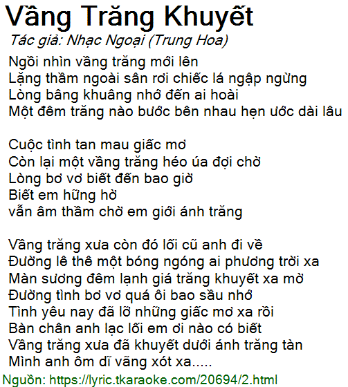 Vầng Trăng Khuyết - Ý Nghĩa Và Thông Điệp